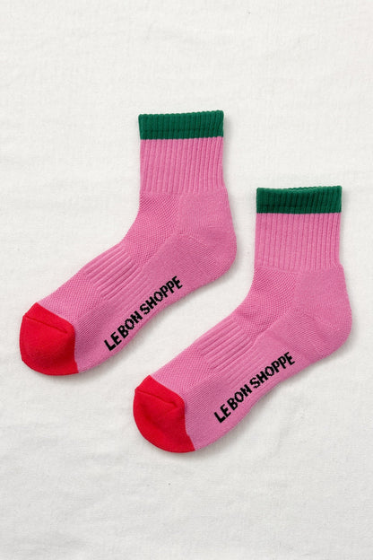 Color Block Girlfriend Socks - Multiple Colors