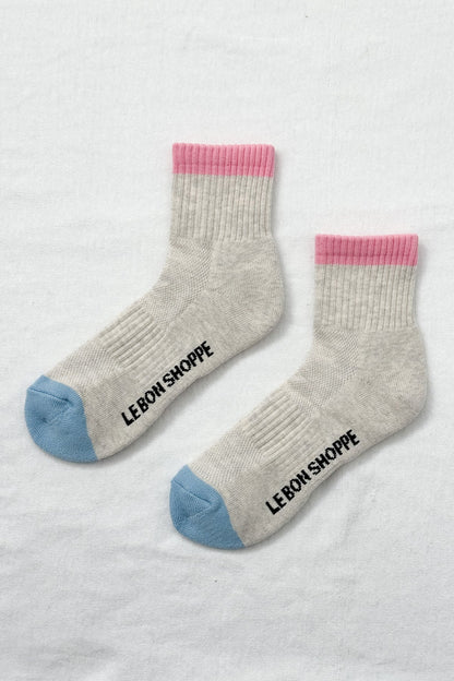 Color Block Girlfriend Socks - Multiple Colors