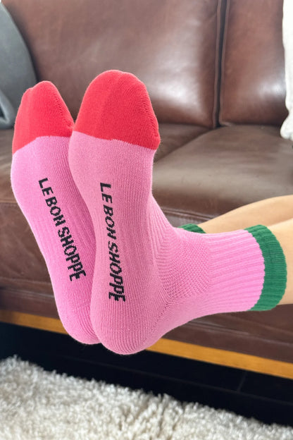 Color Block Girlfriend Socks - Multiple Colors
