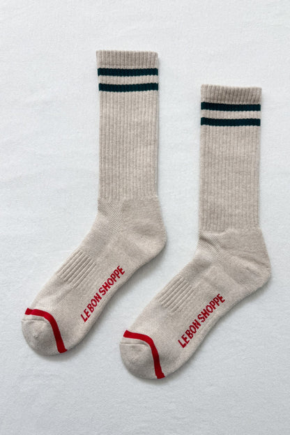 Extended Boyfriend Socks - Multiple Colors