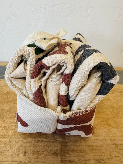 Erin Flett Earthy Tea Towel Gift Set