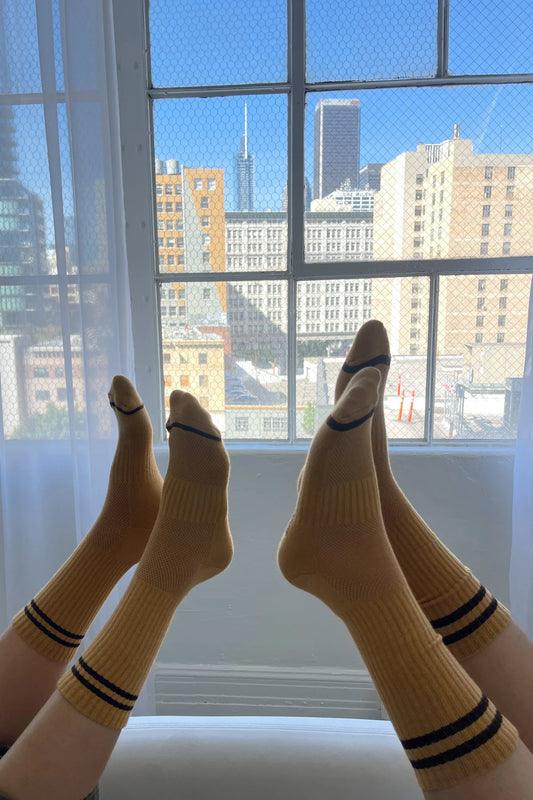 Extended Boyfriend Socks - Multiple Colors