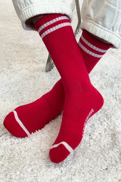 Extended Boyfriend Socks - Multiple Colors