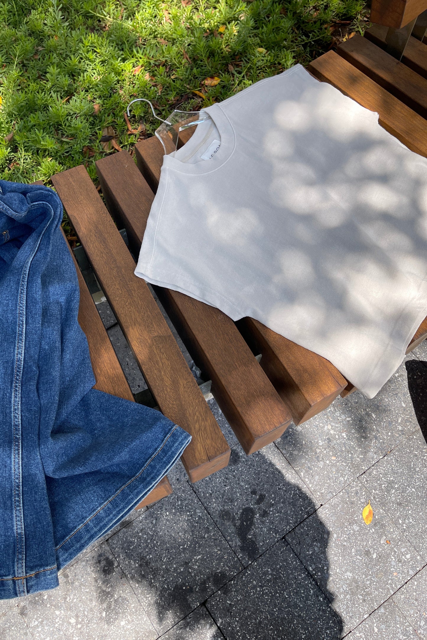 PREORDER Jeanne Tee - White Cotton