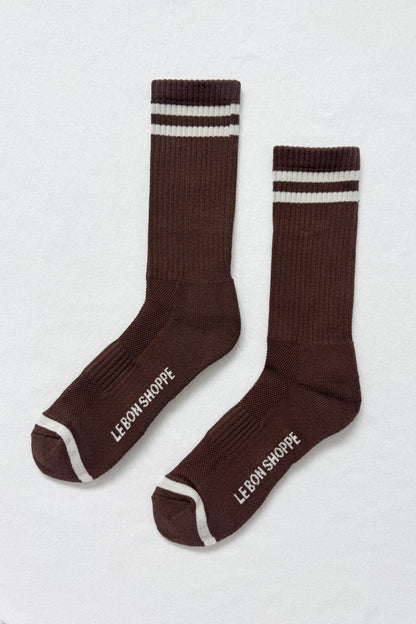 Extended Boyfriend Socks - Multiple Colors