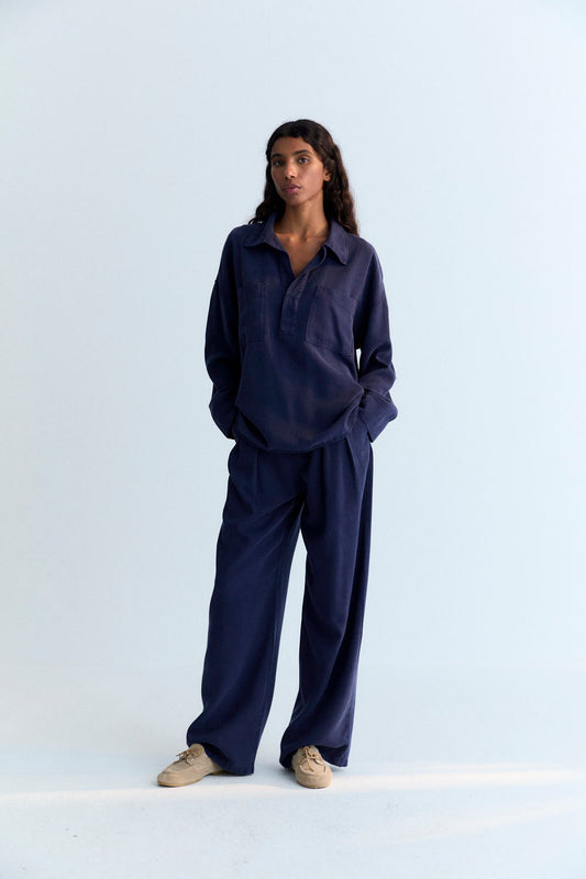TNS Tencel Pant - Infinite Navy