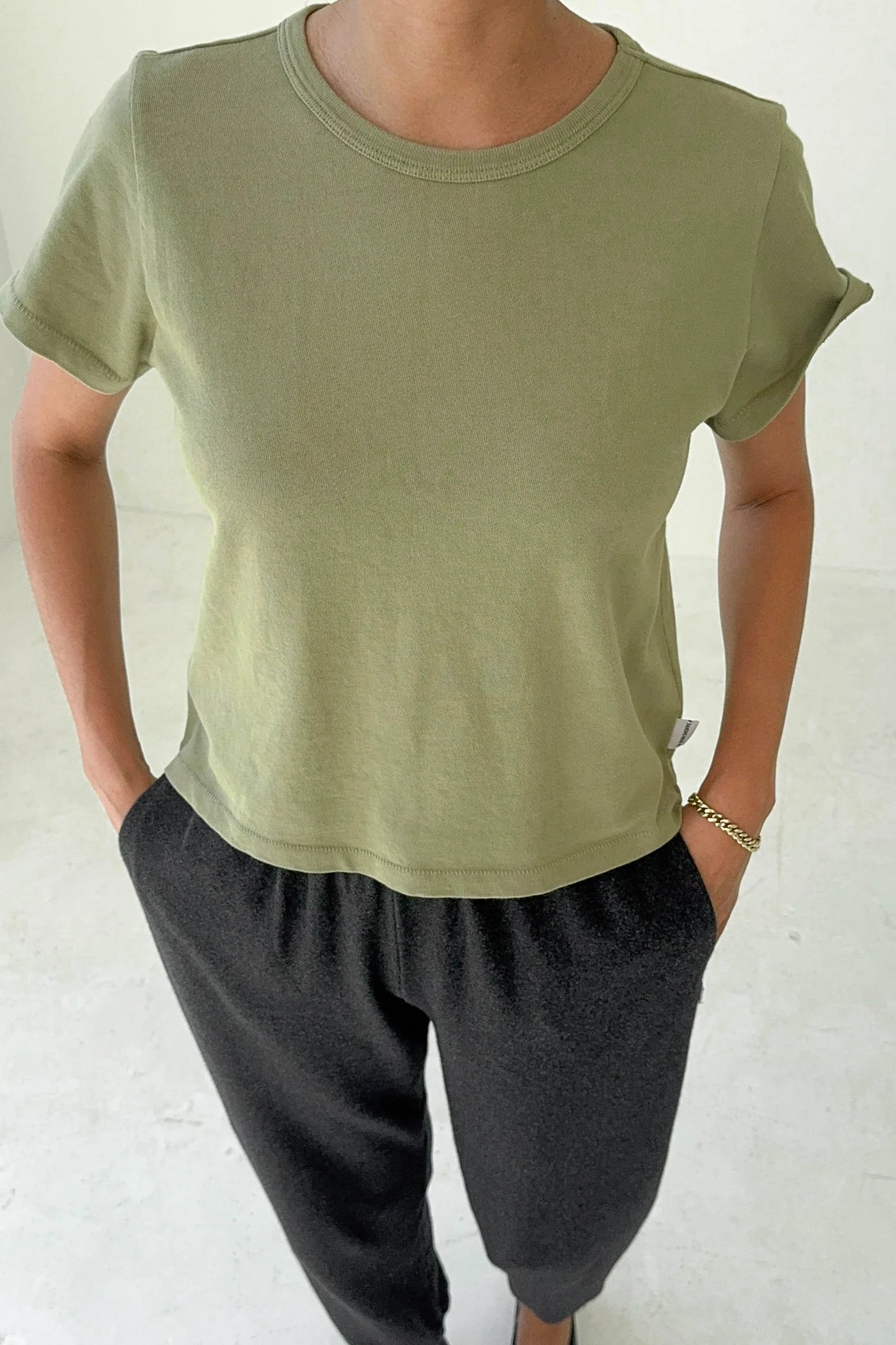 PREORDER The Little Boy Tee - Mint Dust