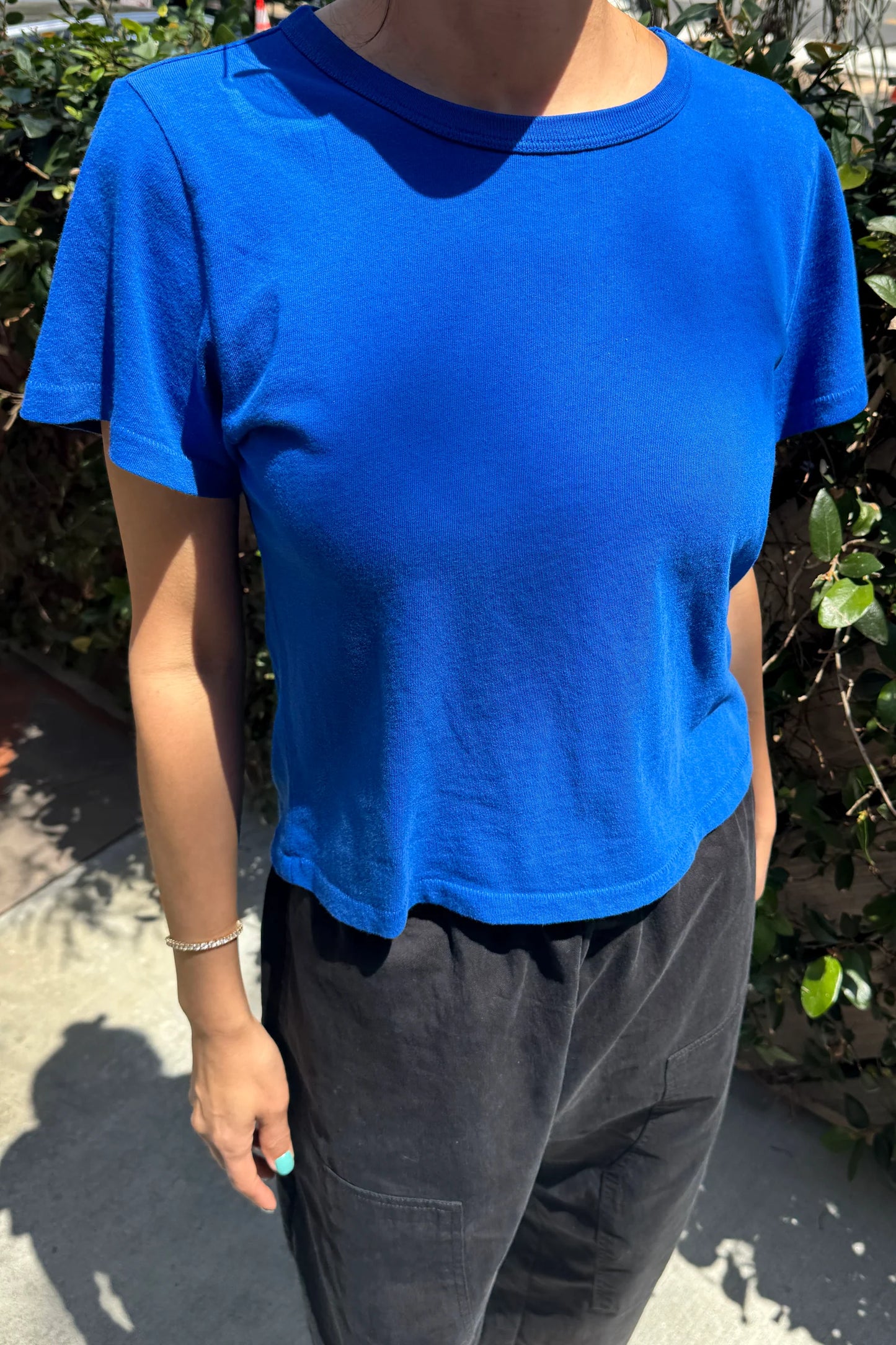 The Little Boy Tee - Cobalt