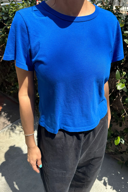 The Little Boy Tee - Cobalt
