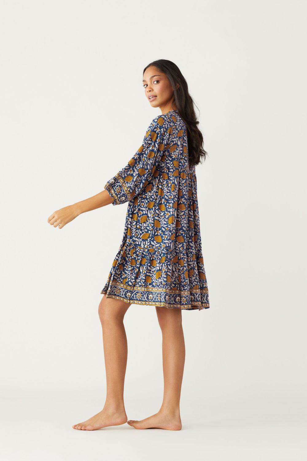 Mini Willow Dress - Nellie Print