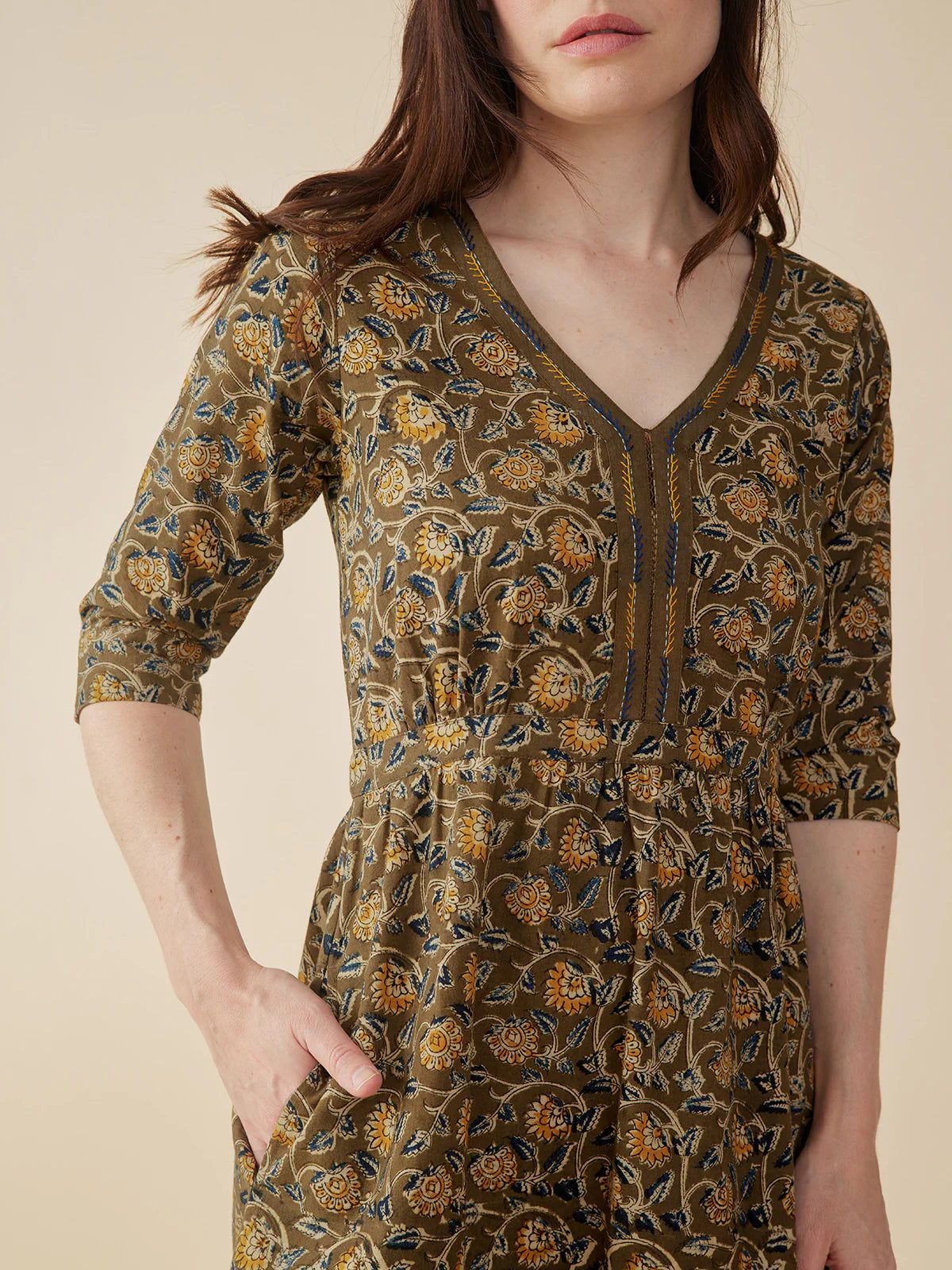 Jaya Half Sleeve Dress