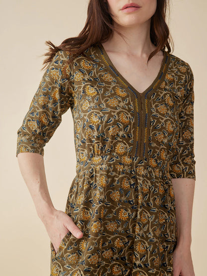 Jaya Half Sleeve Dress