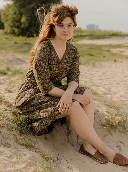 Jaya Half Sleeve Dress