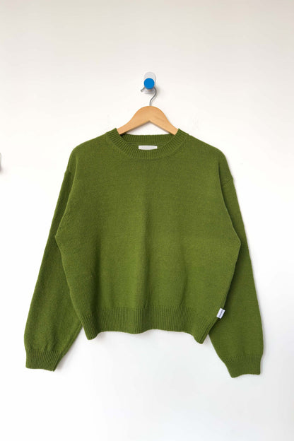 PREORDER Milo Cotton Sweater - Avocado