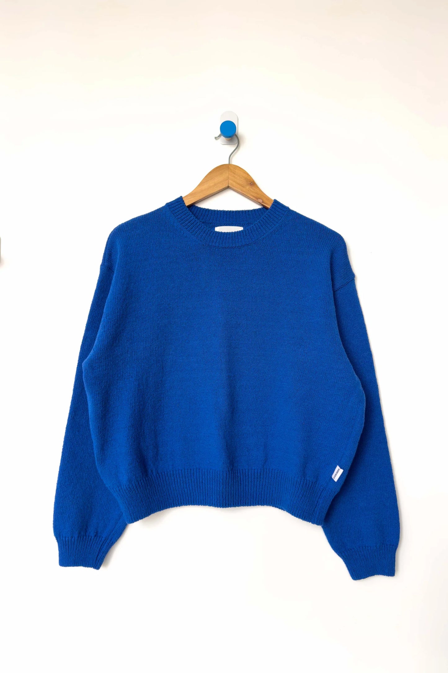 PREORDER Milo Cotton Sweater - Cobalt
