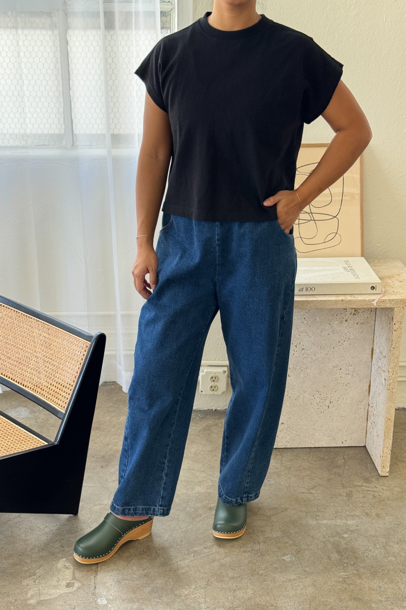 PREORDER Jeanne Tee - Black