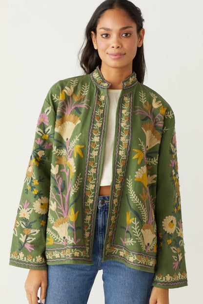 Safi Hand-Embroidered Coat