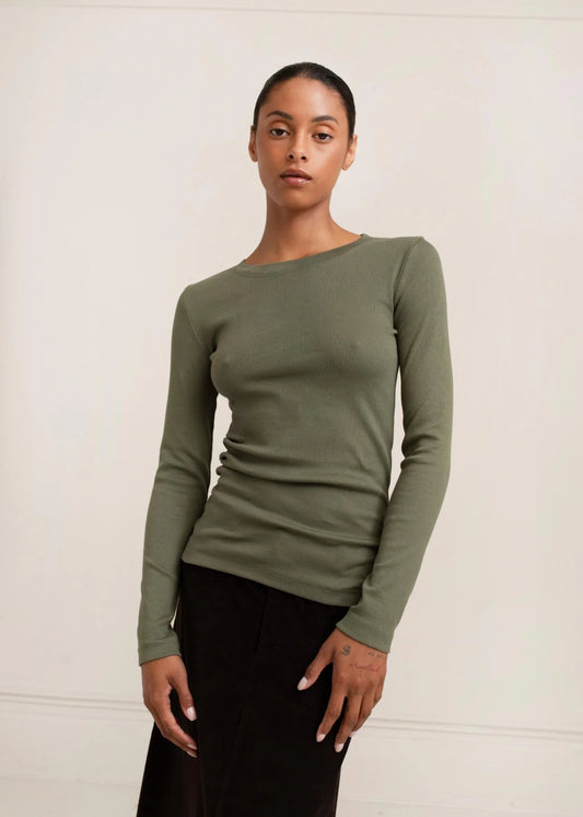 Lisa Top - Bronze Green