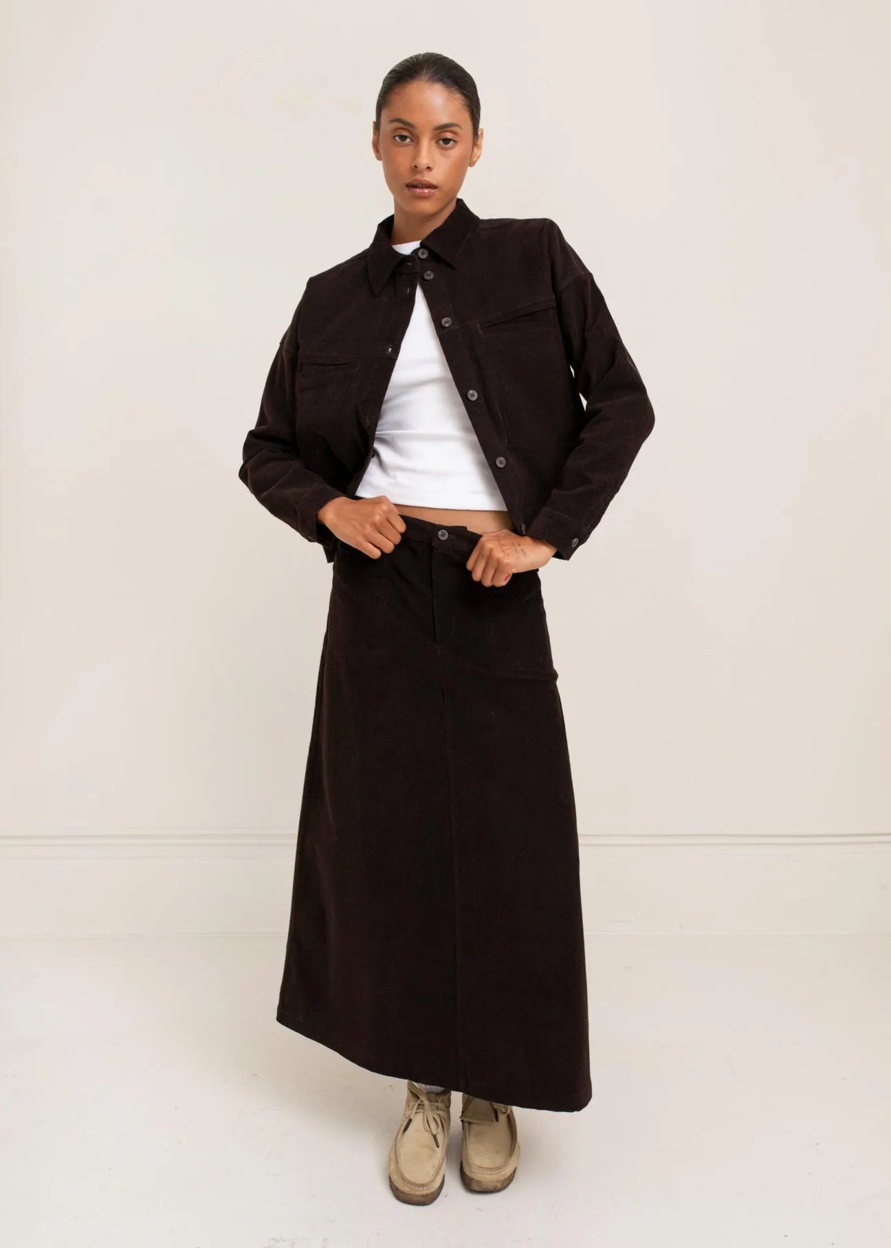 Sefina Jacket - Chocolate Torte