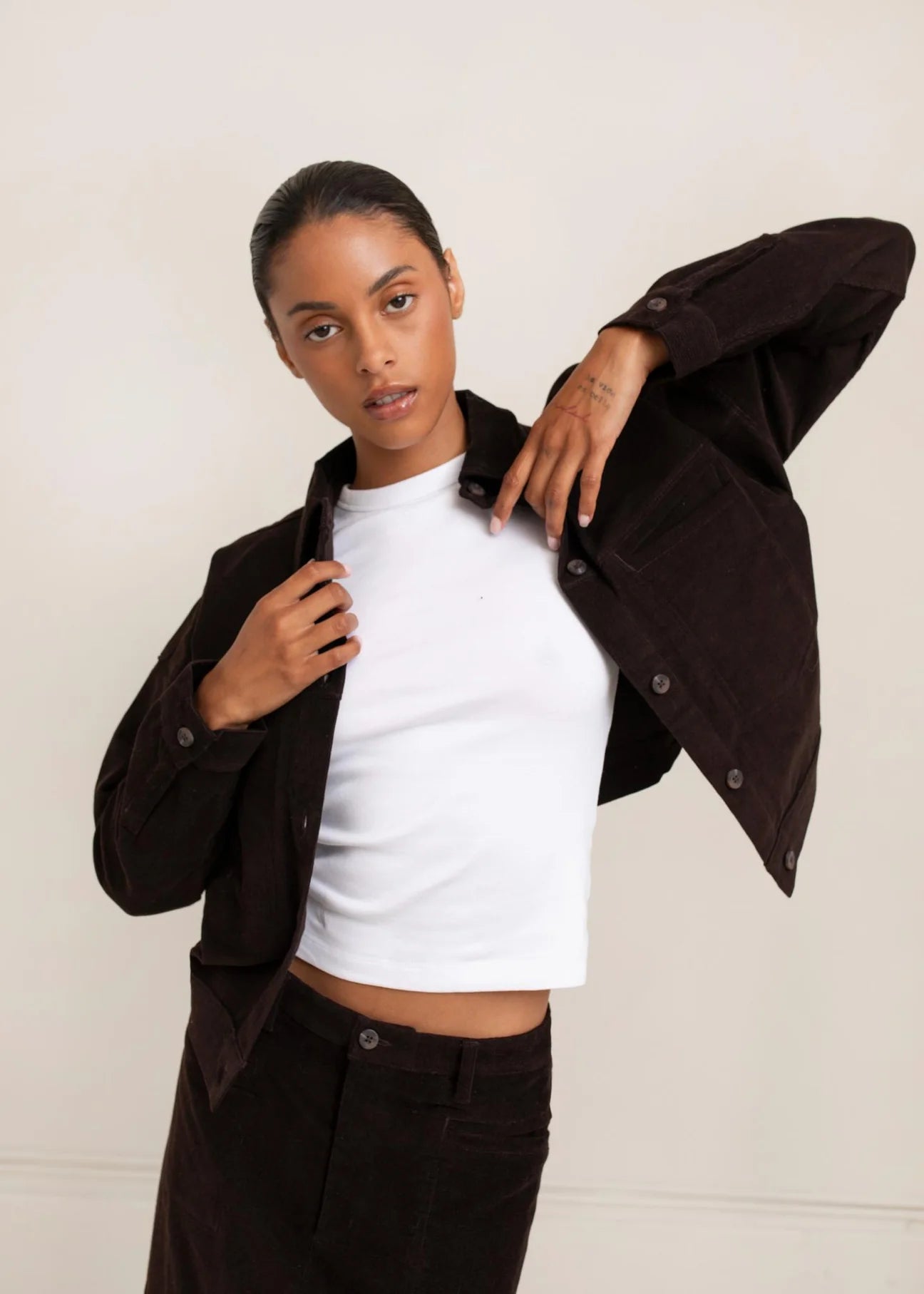 Sefina Jacket - Chocolate Torte