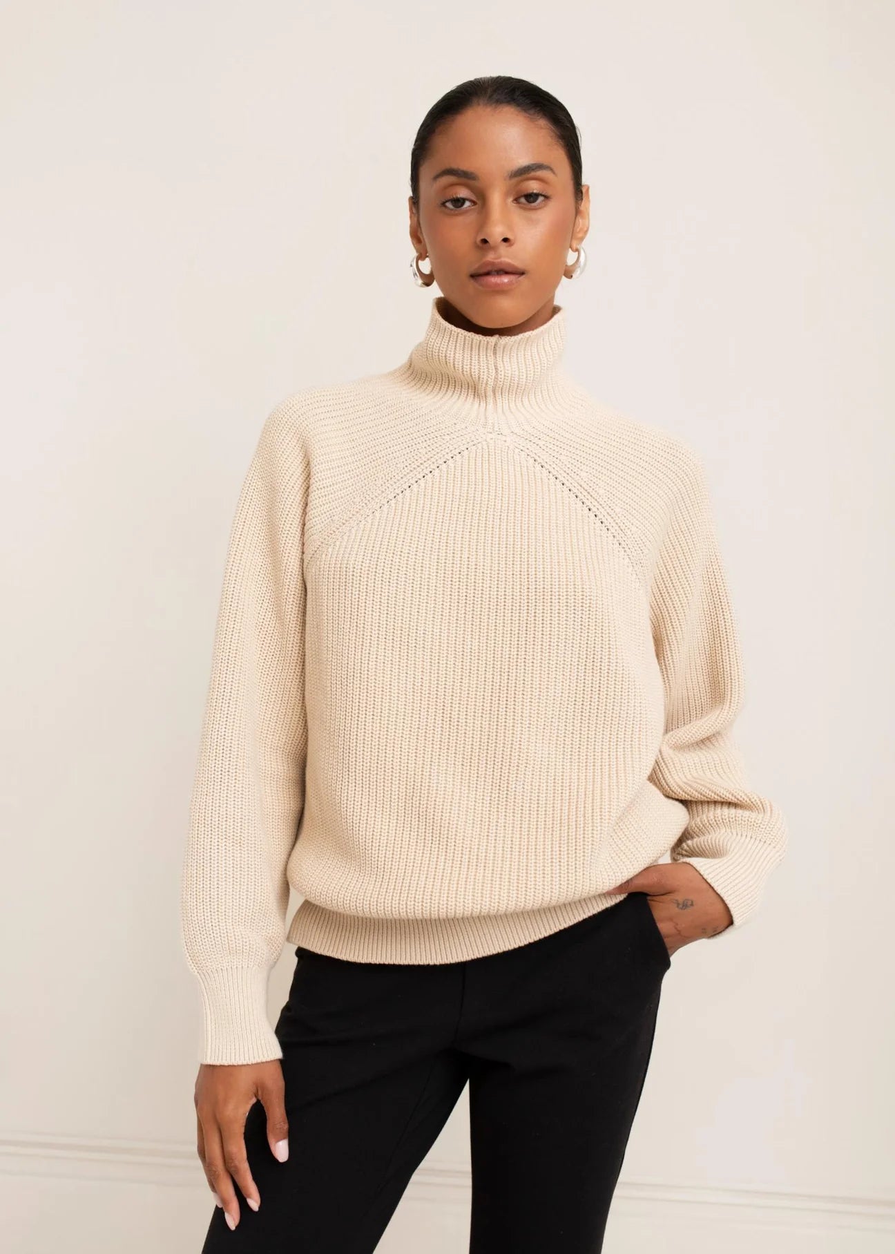 Lauren Sweater - Vintage Oat
