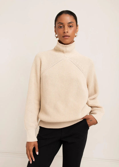 Lauren Sweater - Vintage Oat
