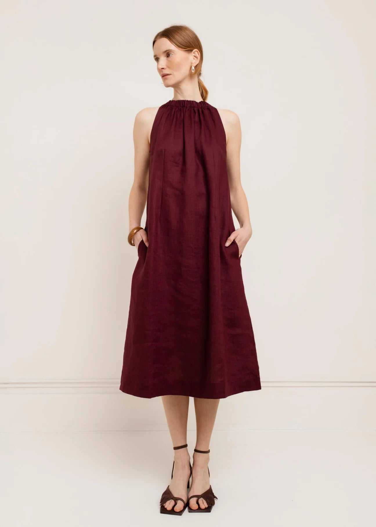Lillian Dress - Fig