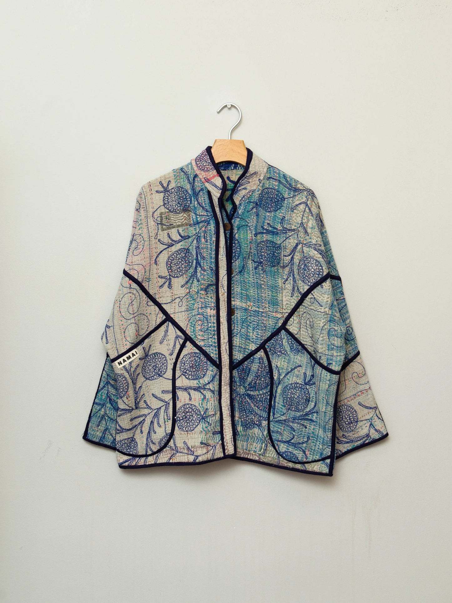 The Ladhiya Suzani Quilted Kantha Jacket