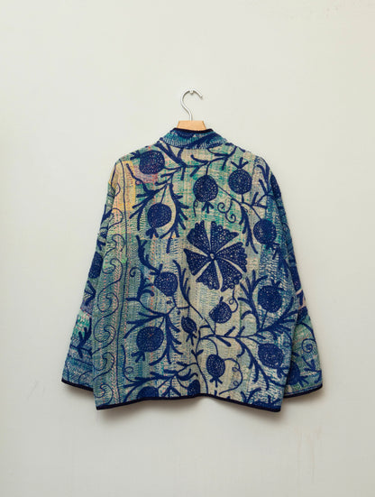 The Ladhiya Suzani Quilted Kantha Jacket