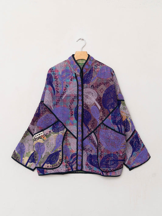 The Ladhiya Suzani Quilted Kantha Jacket
