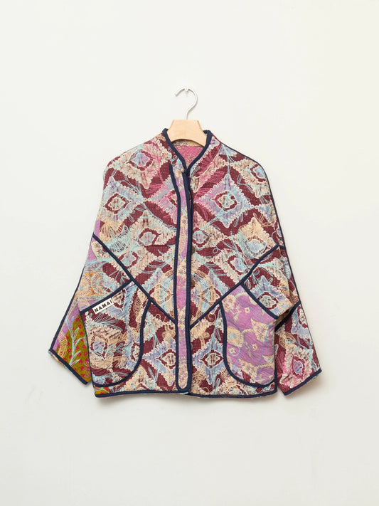 The Ladhiya Petite Suzani Quilted Kantha Jacket