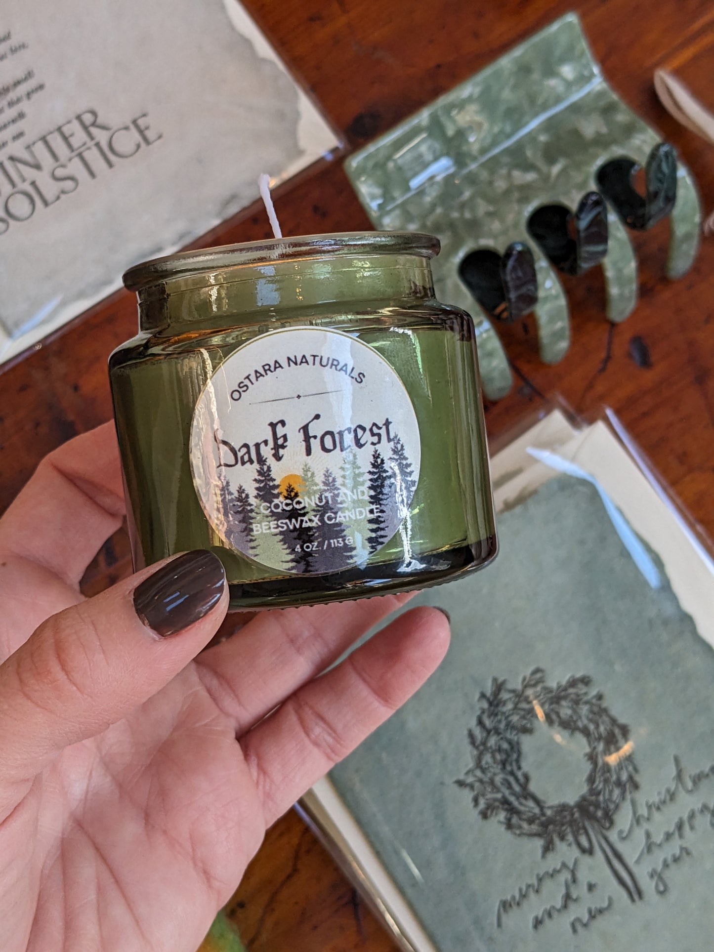 Dark Forest - Coconut & Beeswax Candle