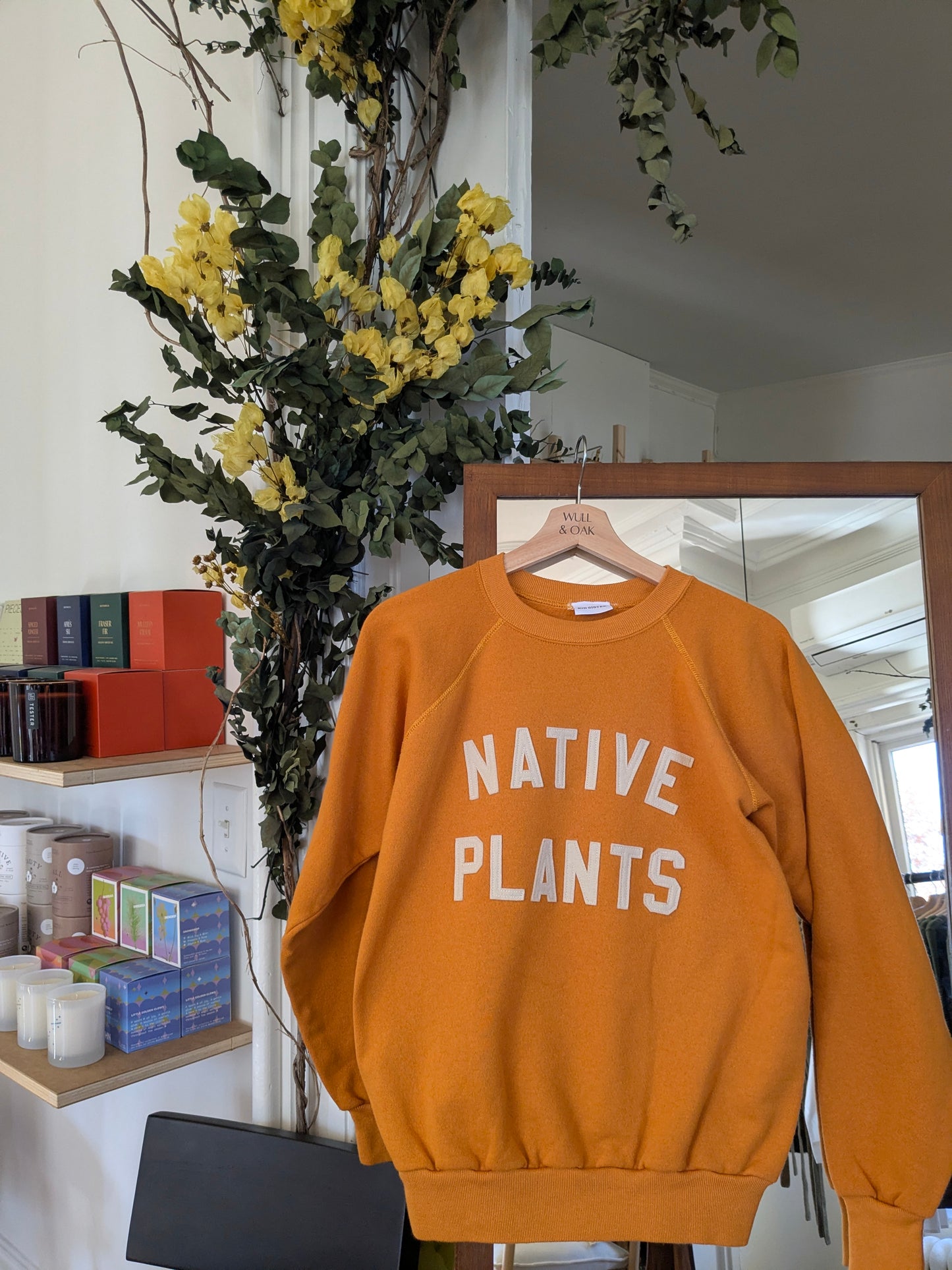 Kid Sister Vintage Sweatshirt - Native Plants