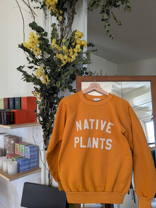 Kid Sister Vintage Sweatshirt - Native Plants