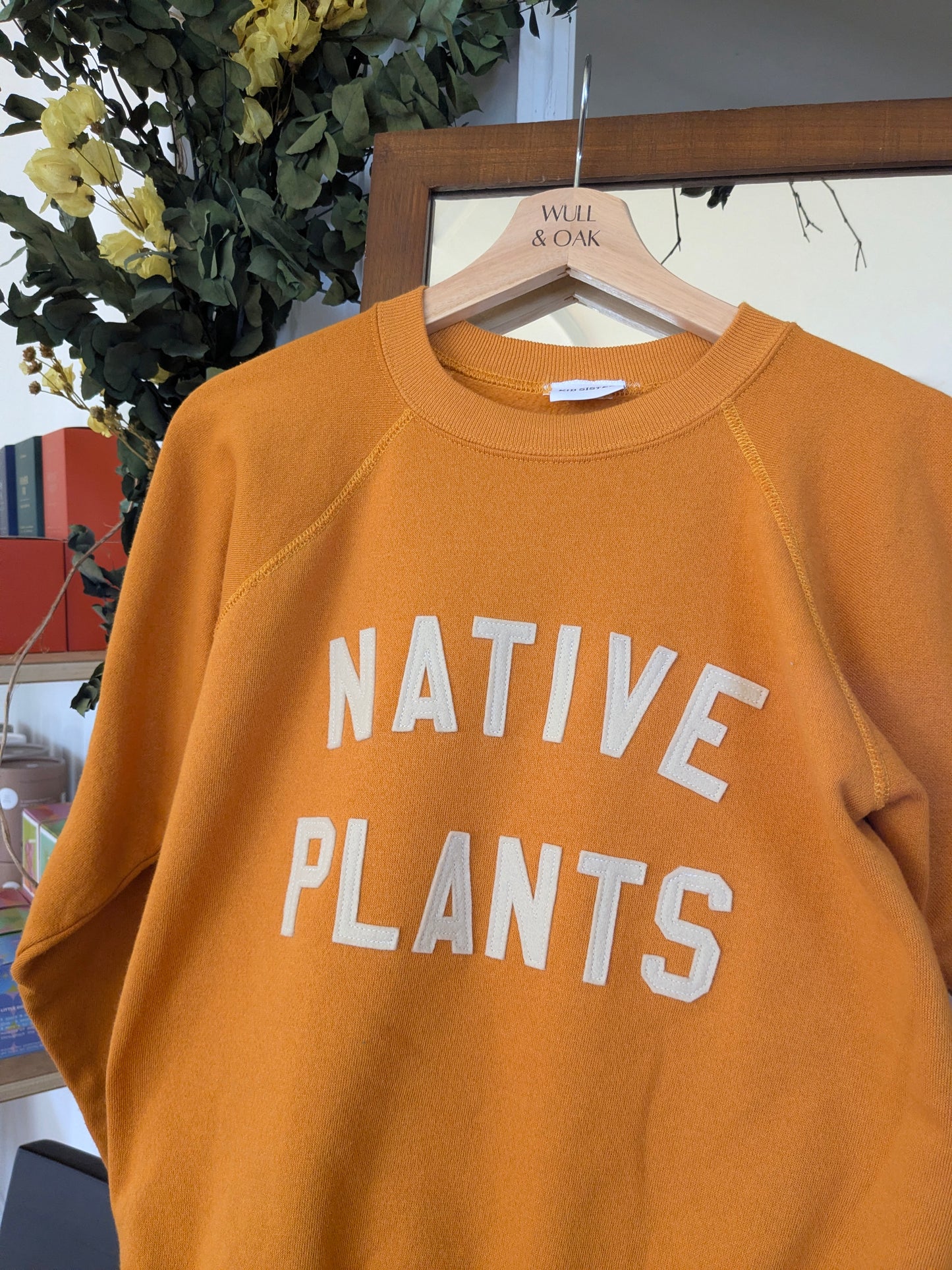 Kid Sister Vintage Sweatshirt - Native Plants