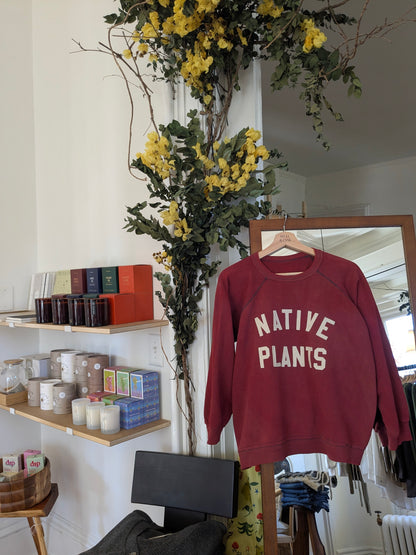 Kid Sister Vintage Sweatshirt - Native Plants