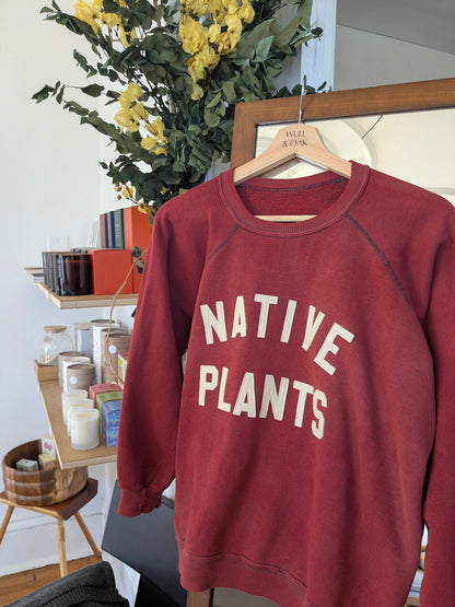 Kid Sister Vintage Sweatshirt - Native Plants