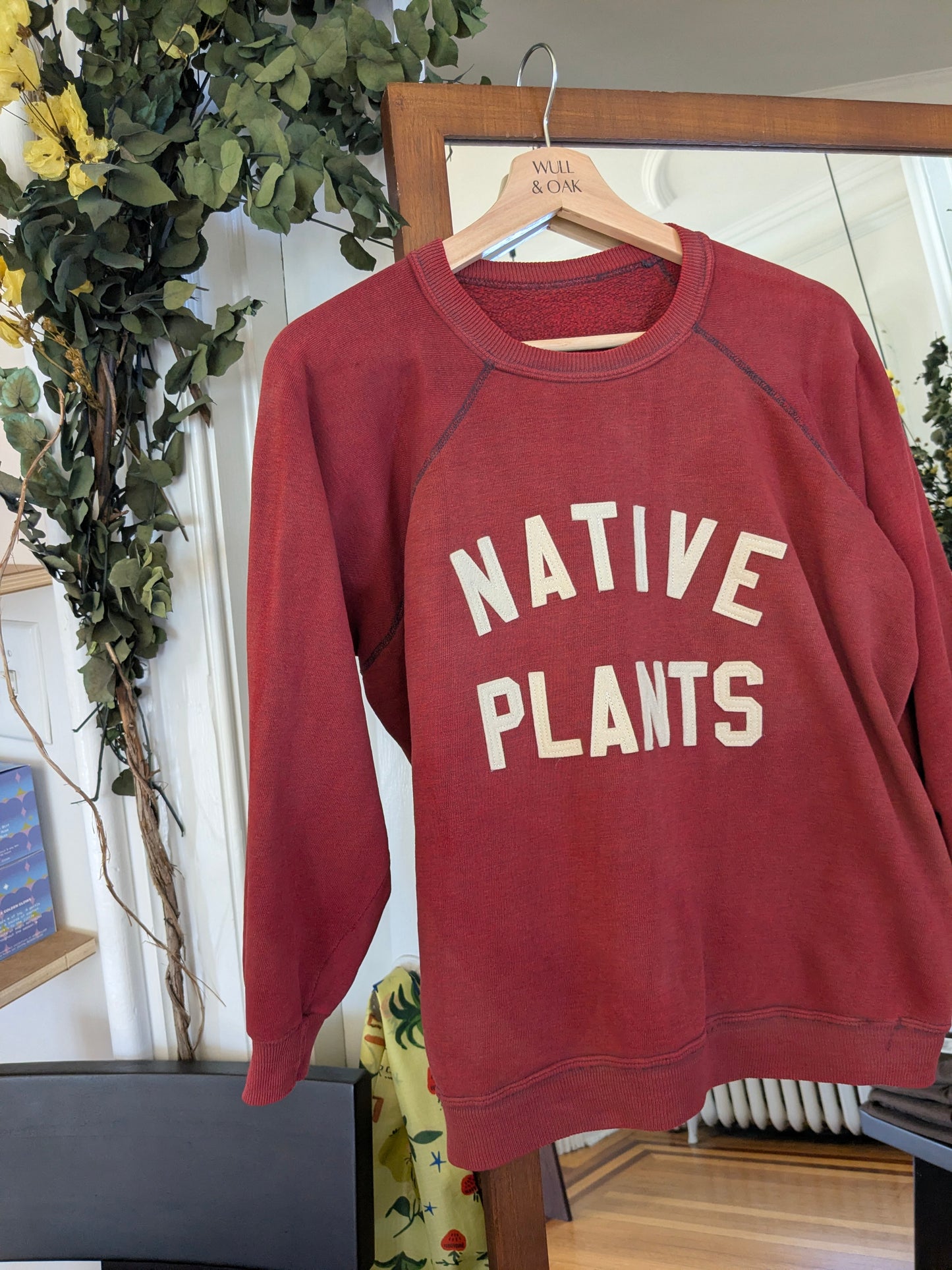 Kid Sister Vintage Sweatshirt - Native Plants