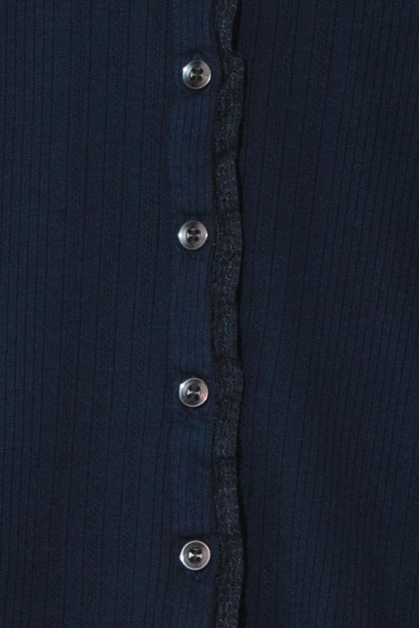 Pretty In Pointelle in Midnight