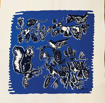 Laura Pouch - Pine Cone Tree (multiple color options)