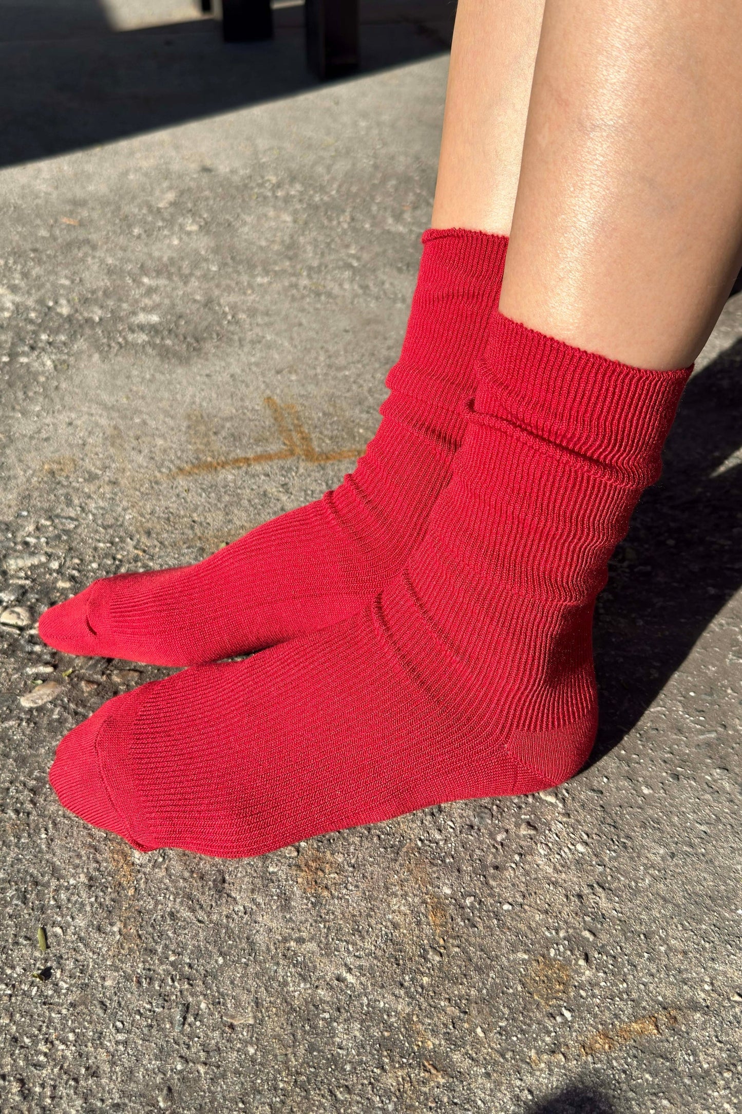 Trouser Socks - Tuscan Red