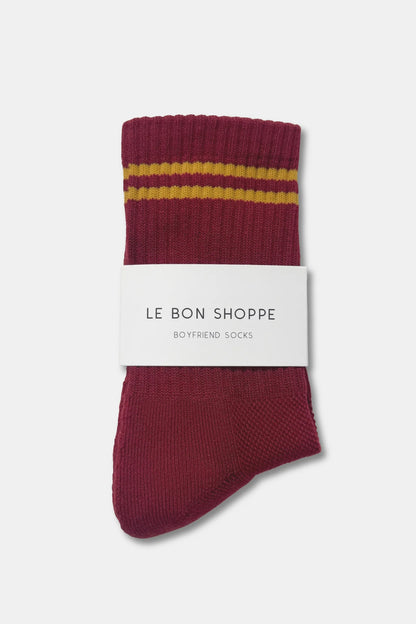 Boyfriend Socks - Multiple Colors