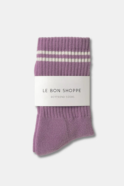 Boyfriend Socks - Multiple Colors