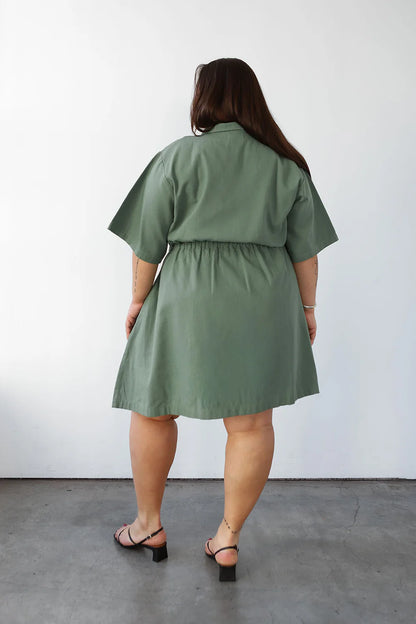 Utility Dress - Sea Glass