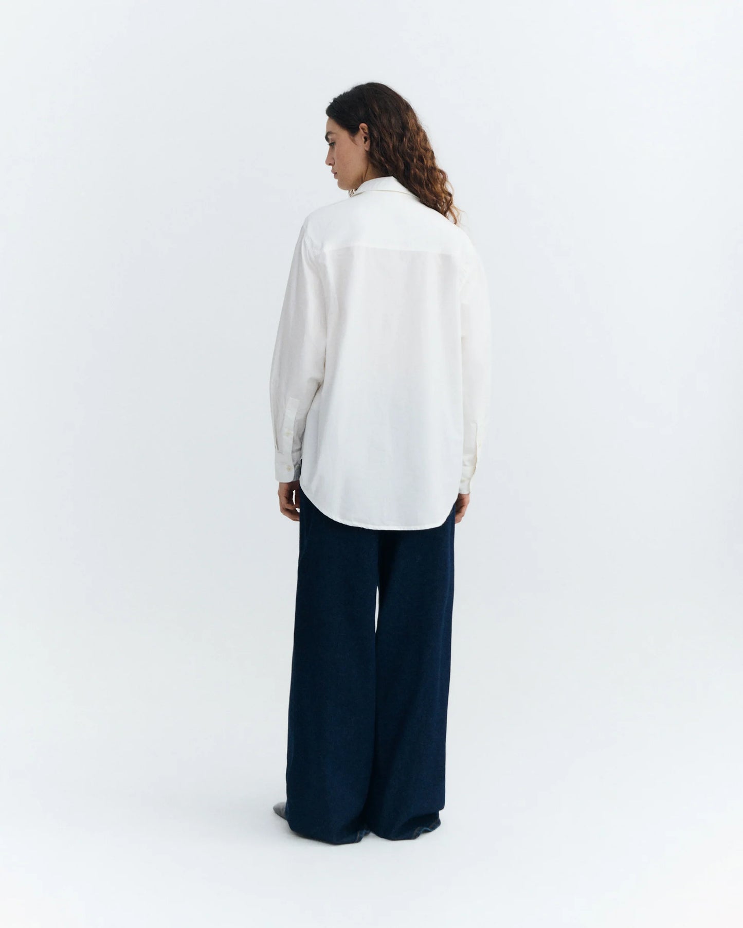Odie Oversize Shell Poplin Blouse