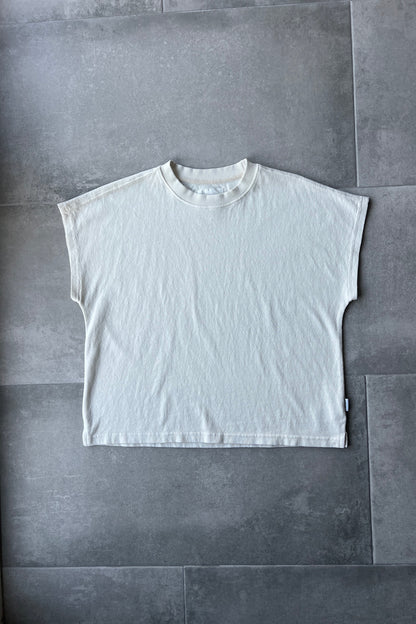 PREORDER Jeanne Tee - White Cotton
