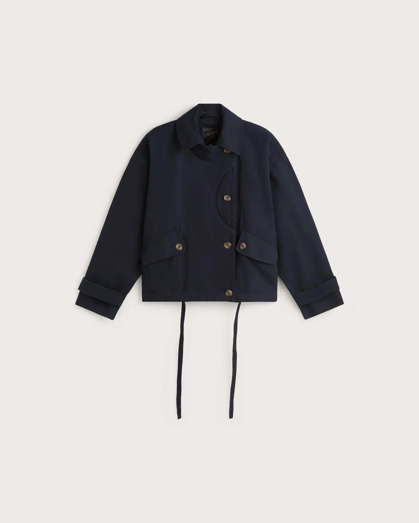 Oversized Norma Jacket - Navy