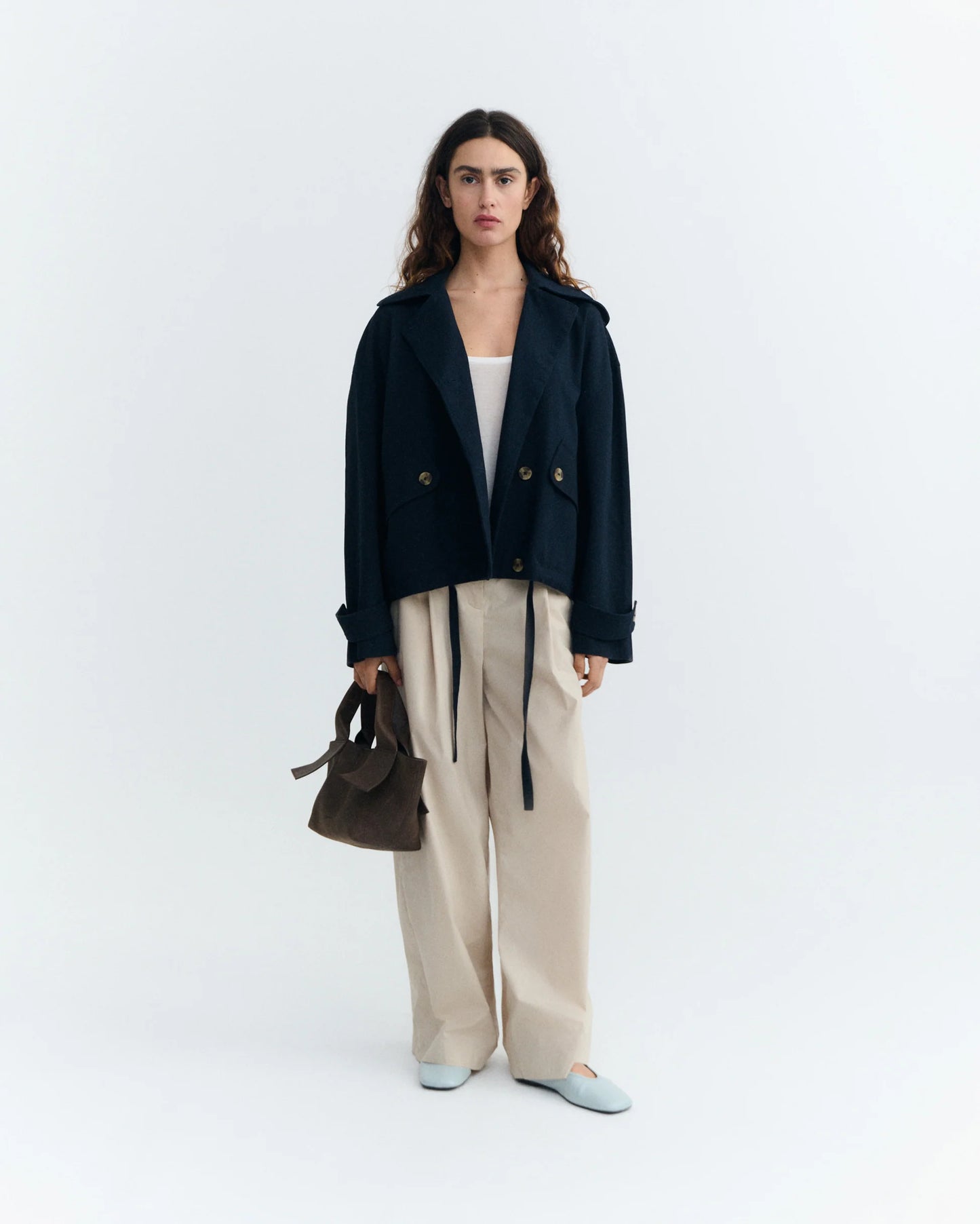 Oversized Norma Jacket - Navy