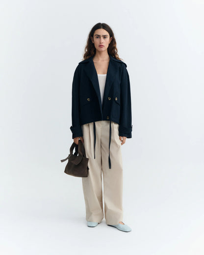 Oversized Norma Jacket - Navy