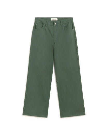 Kettan Trousers - Low-Rise Hand-Embroidered